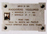 マジョリーノ・ビゴルンゴの墓