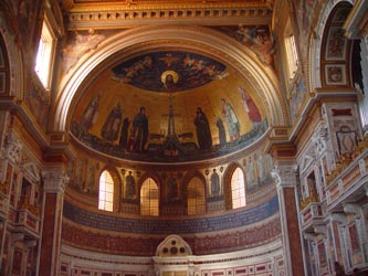 サン・ジョバンニ・イン・ラテラーノ聖堂　壁画