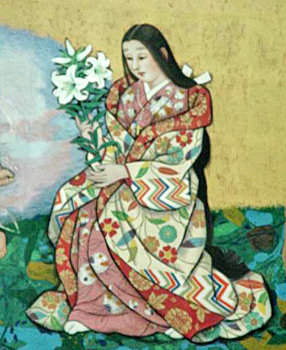 細川ガラシャの絵