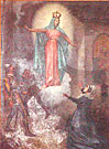聖母が若い女性を救われる奇跡の絵