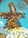 旧聖堂内の「花の聖母」