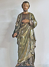 聖堂内 ヨセフ像