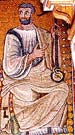 聖クレメンテ大聖堂 ペトロのモザイク画